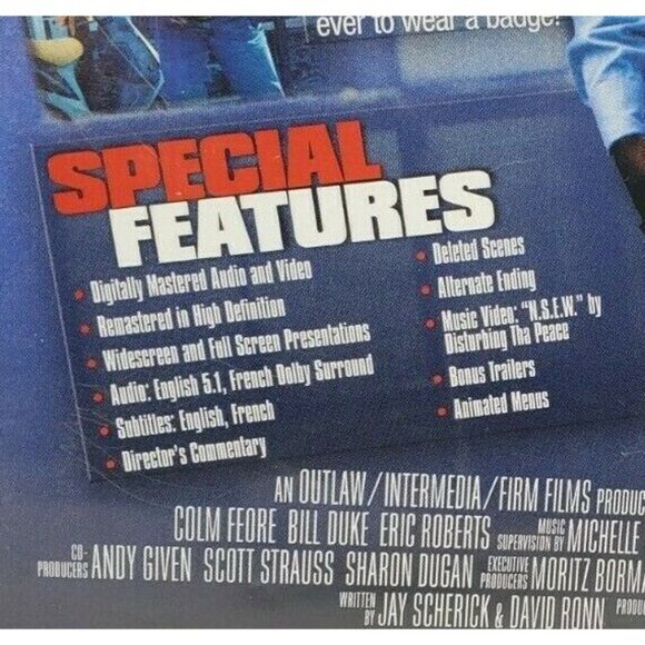 National Security DVD 2003 Full Screen Martin Lawrence Steve Zahn No Scratches - Picture 7 of 10